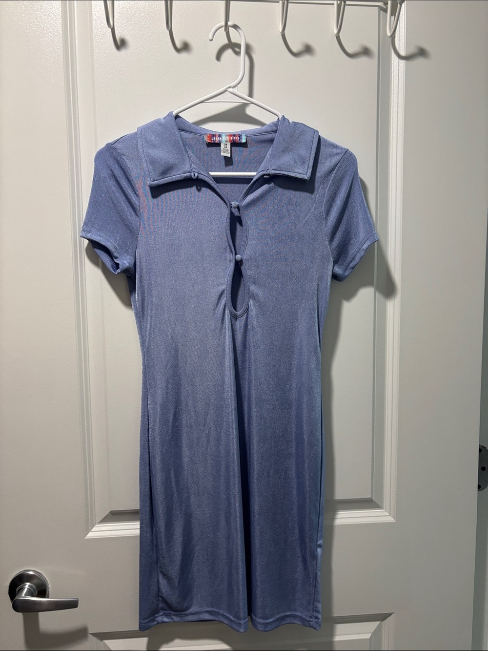 Urban outfitters Lavender Button-Front Polo Dress
